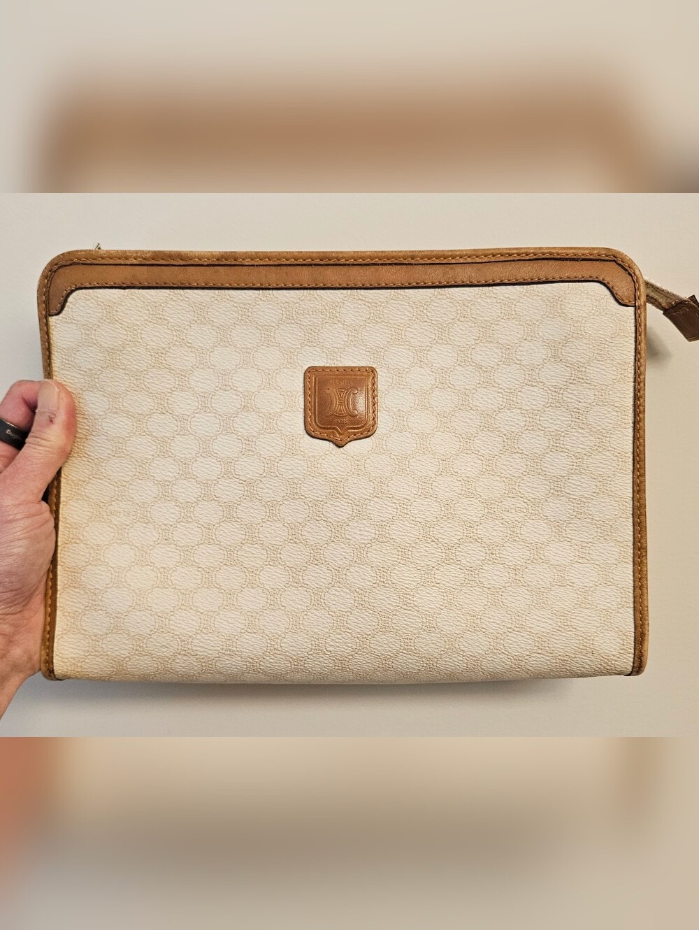 CELINE Ivory Pouch